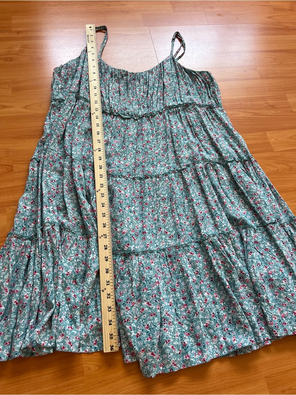Lucky Brand Floral Print Tiered Mini Dress - Picture 9 of 9